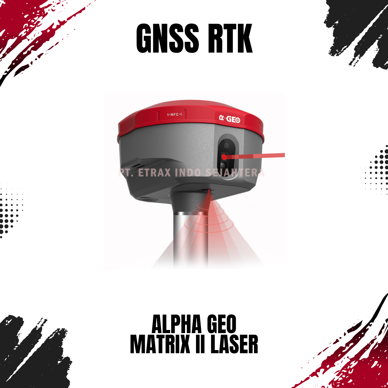 GNSS RTK ALPHA GEO MATRIX II LASER